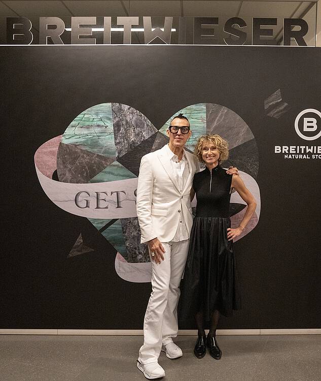 Karim Rashid und Kristina Breitwieser