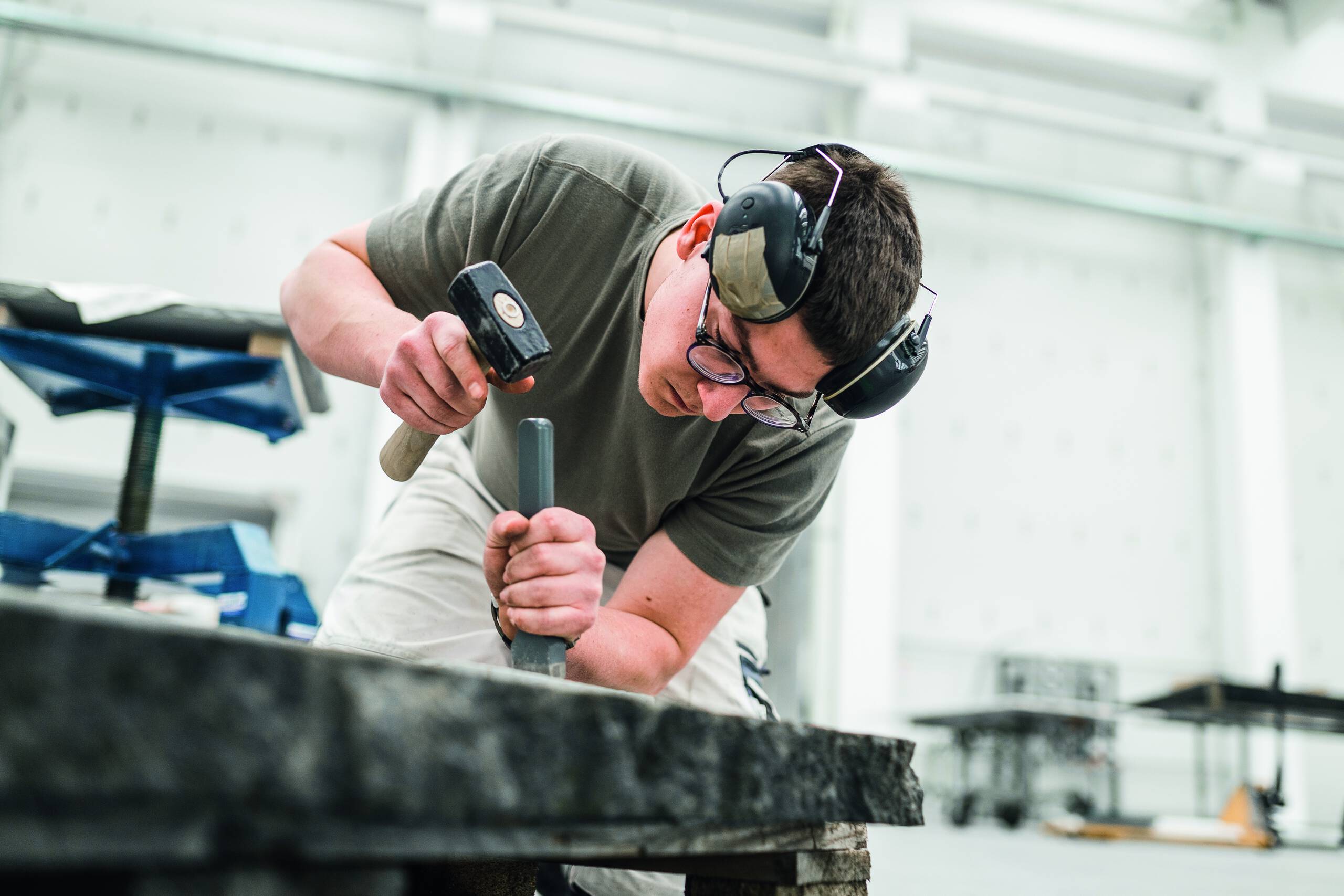 Natural Stone in der Produktion