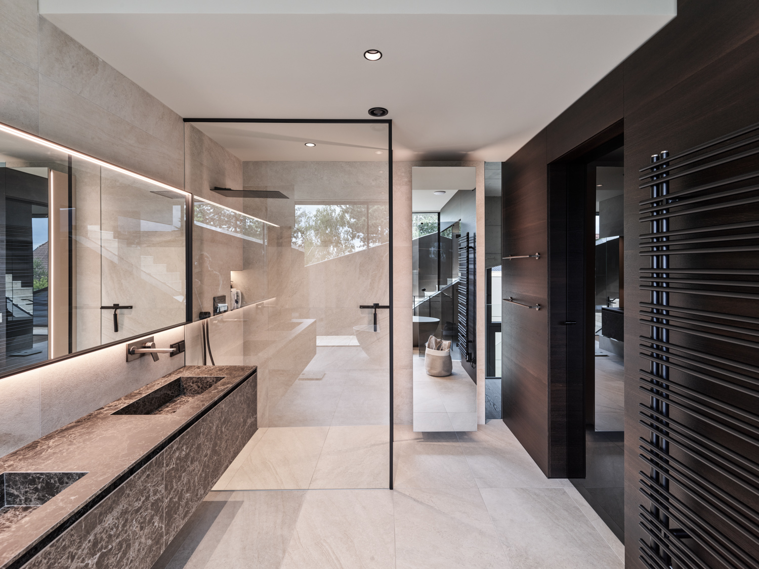 Badezimmer, Innenansicht 